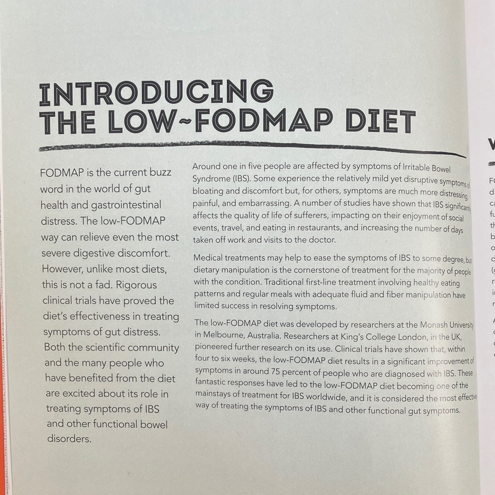 The Low FODMAP Recipe Book by Lucy Whigham - softcover for GUT Health - Picture 8 of 16